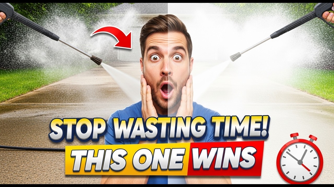 Stop Wasting Time: The ONLY 7 Pressure Washers You Need for Concrete