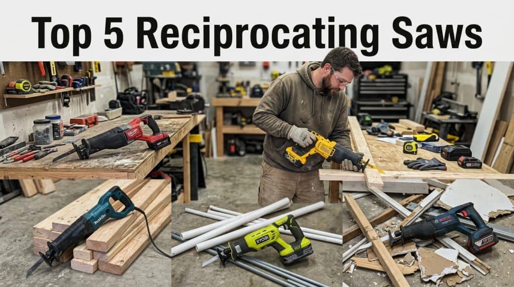Top 5 Reciprocating Saws