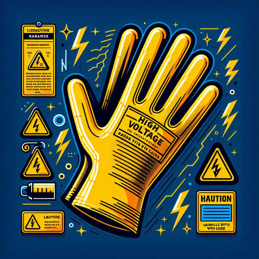 high voltage gloves