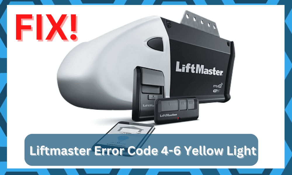liftmaster error code 4 6