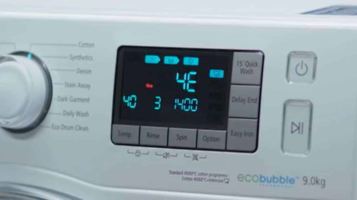 Samsung Washer Error Codes