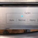 Samsung dishwasher normal light blinking