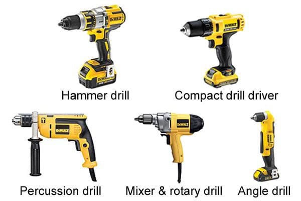 Types of Cordless Drills