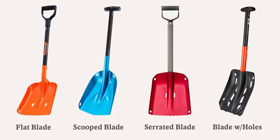 Types of Snow Shovels