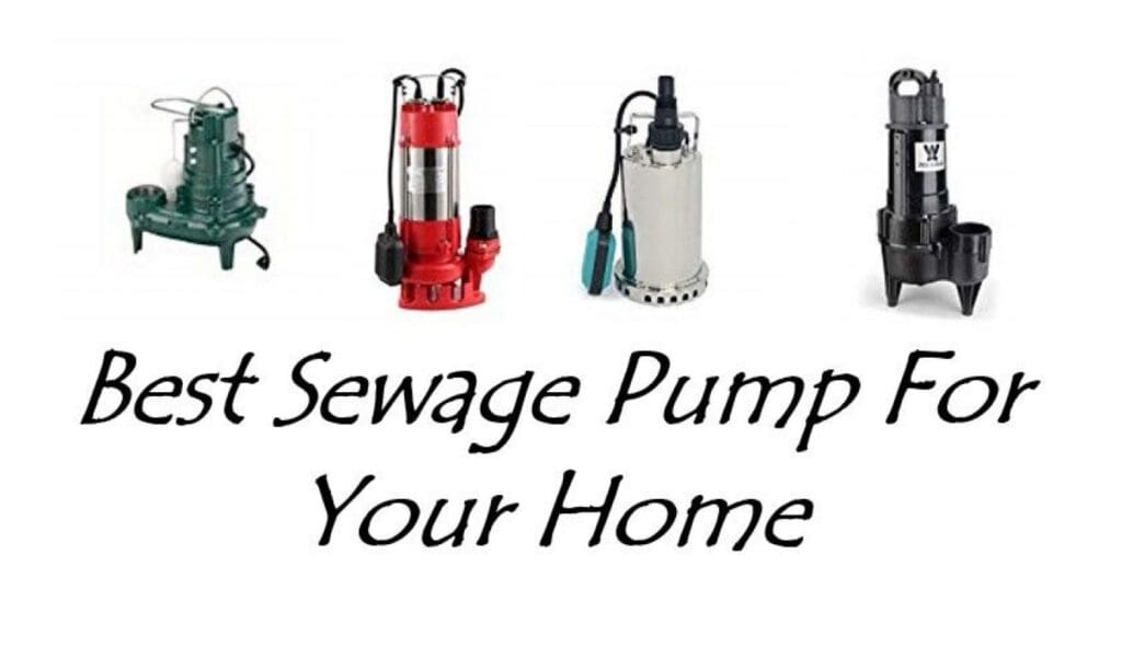 best Sewage Pumps