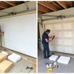 how to insulate a garage door