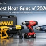 High-quality heat guns from DeWalt and Milwaukee for paint removal, shrink wrap, and craft applicati.