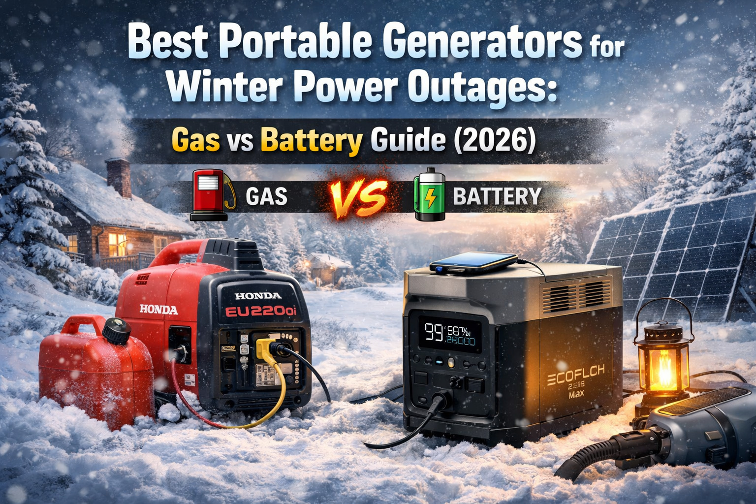 Best Portable Generators for Winter Power Outages