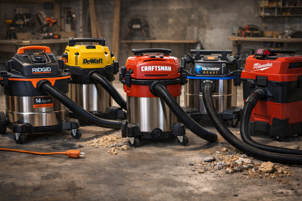 Top Heavy-Duty Shop Vacuum Recommendations