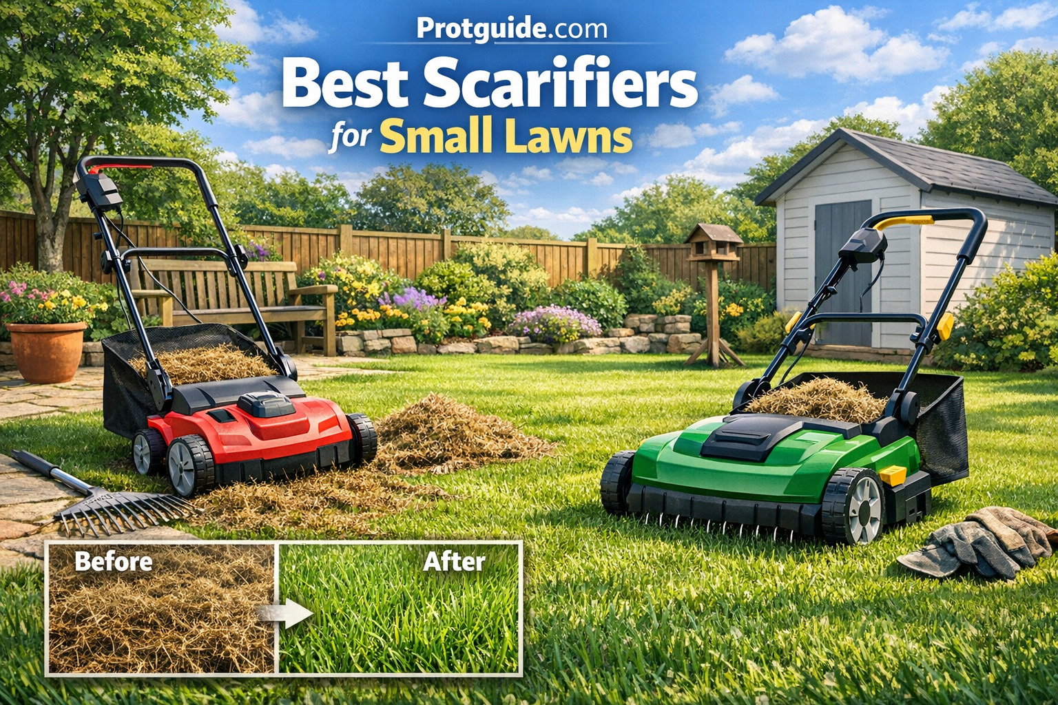 Best Scarifiers for Small Lawns