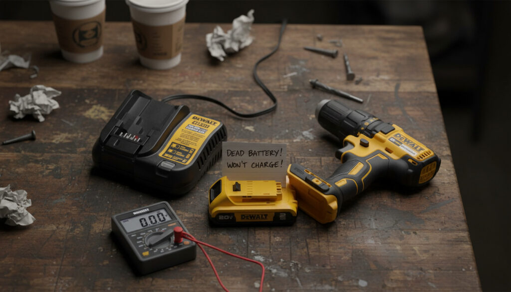 Cordless Drill Battery Not Holding Charge