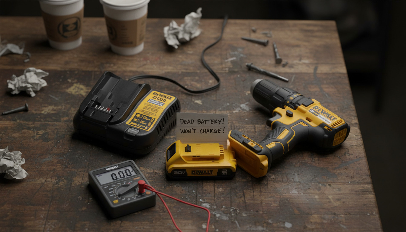 Cordless Drill Battery Not Holding Charge