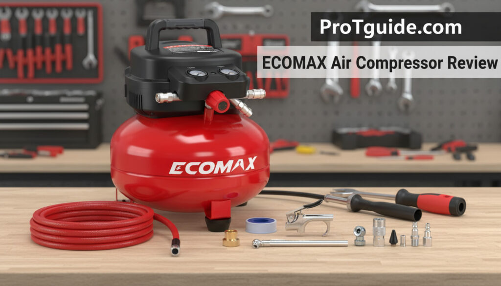 ECOMAX Air Compressor 6 Gallon Review