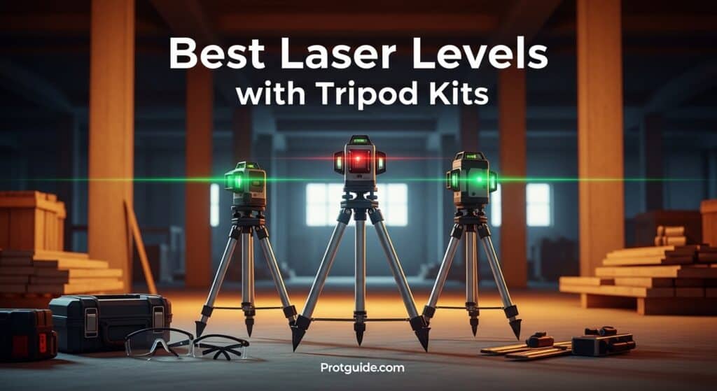 laser with tripod