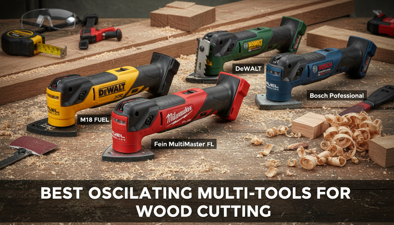 Best Oscillating Multi-Tools for Wood Cutting