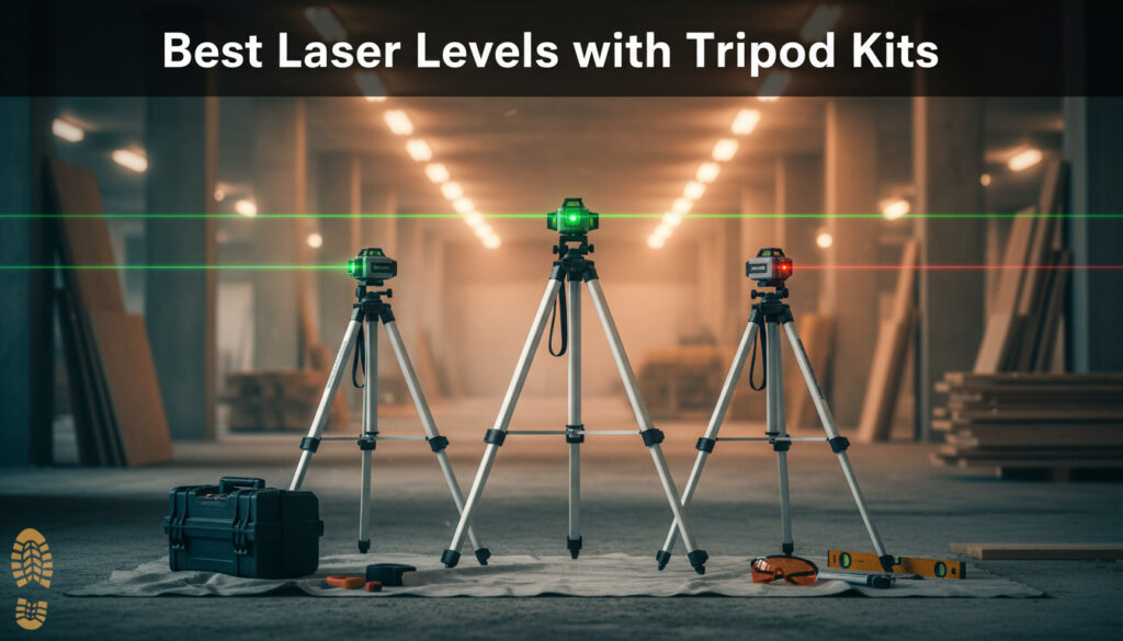 laser with tripod