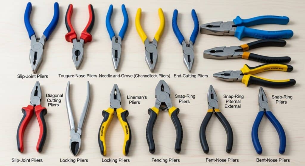 Types of Pliers