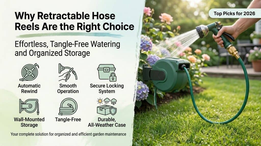 Why Retractable Hose Reels Are the Right Choice