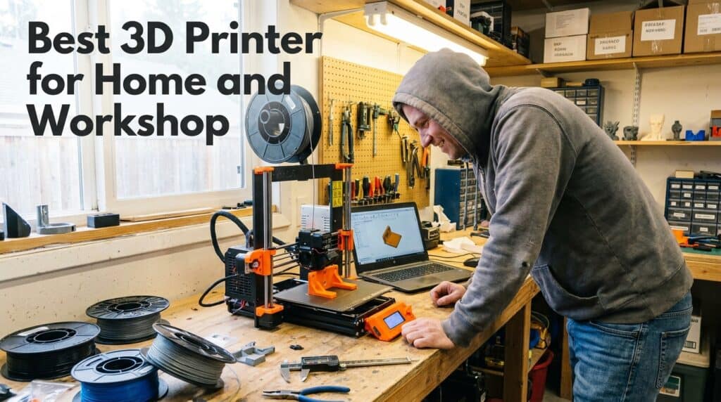 Best 3D printer for home use and workshop projects.