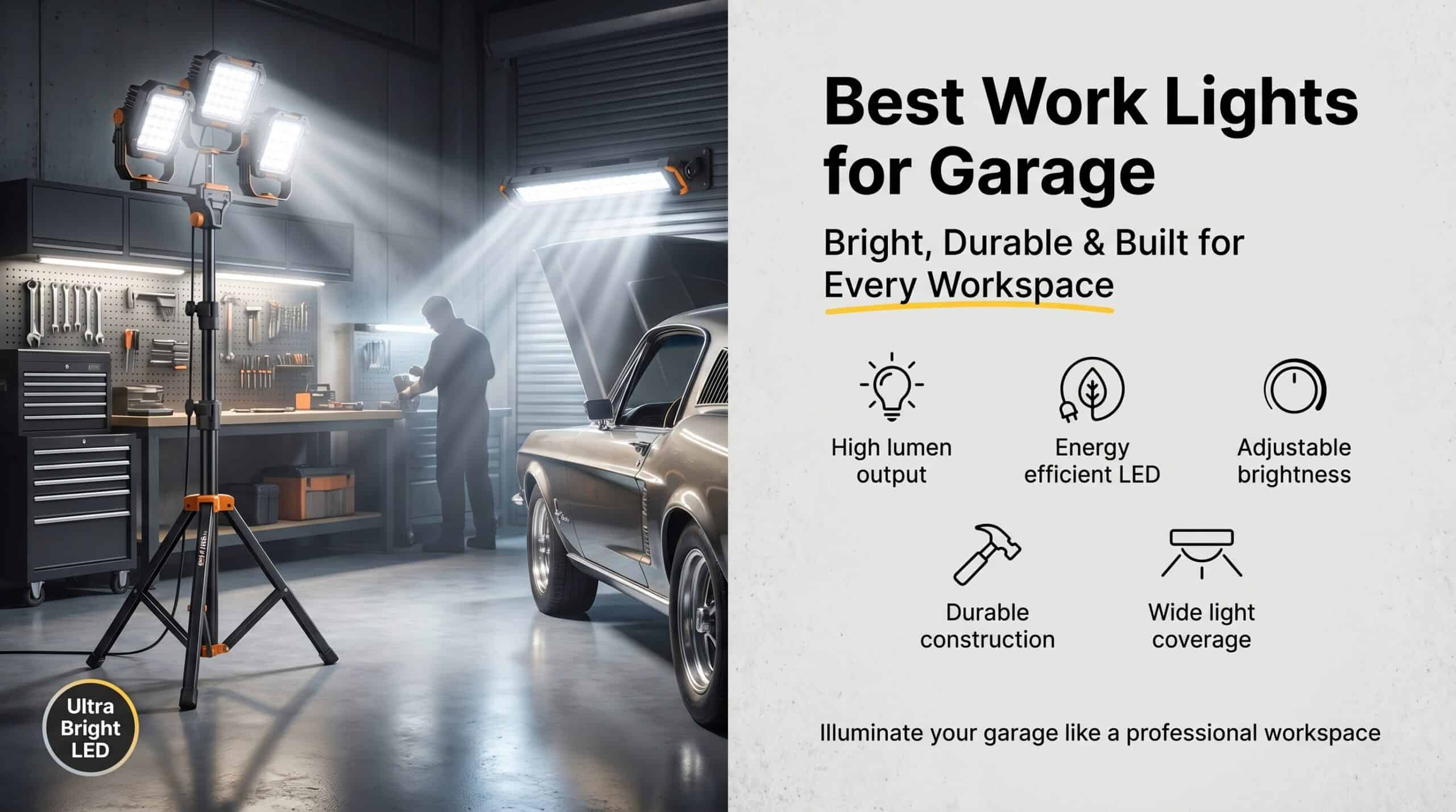 Work Lights for Garage