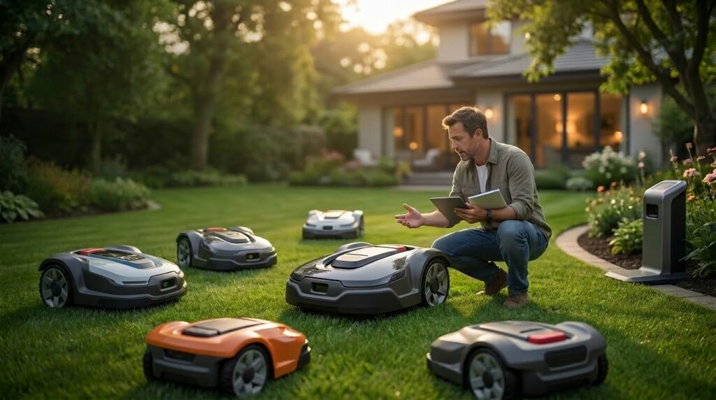 Selecting Robot Lawn Mover