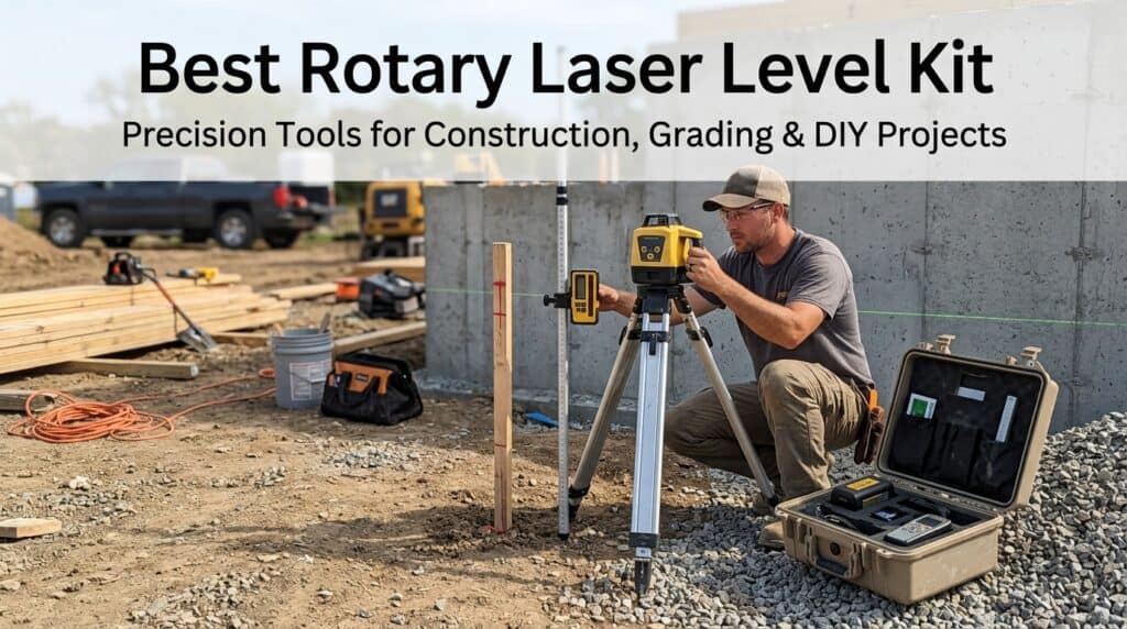 Best Rotary Laser Level Kit for Pros in 2026