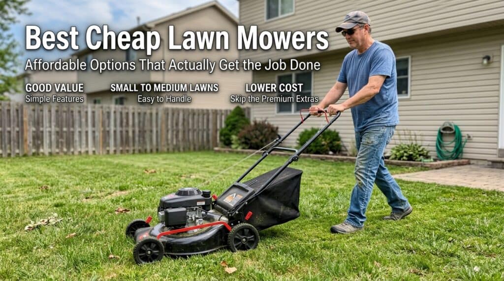 cheap lawn mowers