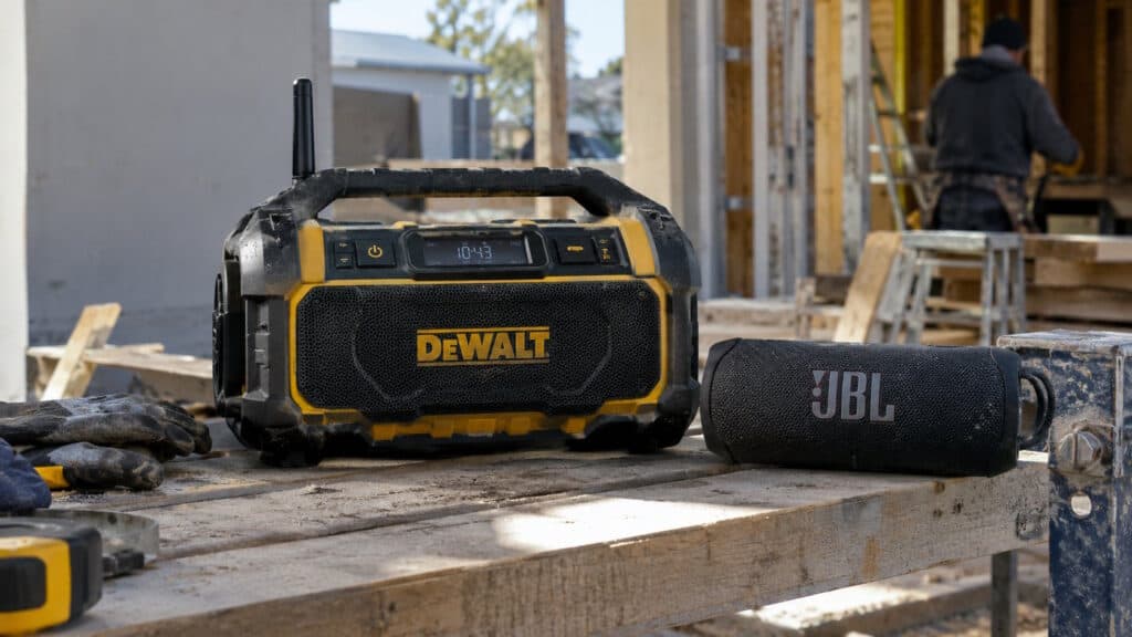 Jobsite Radios and Bluetooth Speakers